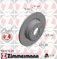 150.1272.20 Brzdový kotouč COAT Z ZIMMERMANN