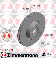 150.1296.20 Brzdový kotouč COAT Z ZIMMERMANN