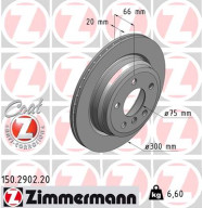 150.2902.20 Brzdový kotouč COAT Z ZIMMERMANN