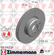 150.2903.20 Brzdový kotouč COAT Z ZIMMERMANN