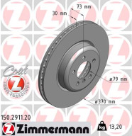 150.2911.20 Brzdový kotouč COAT Z ZIMMERMANN