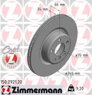 150.2921.20 Brzdový kotouč COAT Z ZIMMERMANN