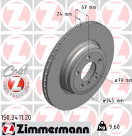 150.3411.20 Brzdový kotouč COAT Z ZIMMERMANN