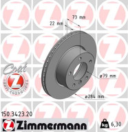 150.3423.20 Brzdový kotouč COAT Z ZIMMERMANN