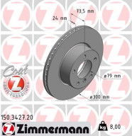 150.3427.20 Brzdový kotouč COAT Z ZIMMERMANN