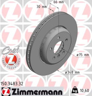 150.3483.32 ZIMMERMANN brzdový kotúč 150.3483.32 ZIMMERMANN