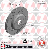 150.3483.54 Brzdový kotouč BLACK Z ZIMMERMANN