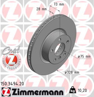 150.3494.20 Brzdový kotouč COAT Z ZIMMERMANN