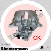 180.1.30014 ZIMMERMANN brzdový strmeň 180.1.30014 ZIMMERMANN