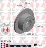 180.3020.20 Brzdový kotouč COAT Z ZIMMERMANN