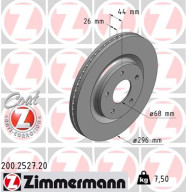 200.2527.20 Brzdový kotouč COAT Z ZIMMERMANN