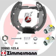 20990.103.4 ZIMMERMANN sada brzdových čeľustí 20990.103.4 ZIMMERMANN