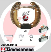 20990.104.8 Sada brzdových čelistí KIT Z ZIMMERMANN