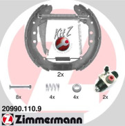 20990.110.9 Sada brzdových čelistí KIT Z ZIMMERMANN