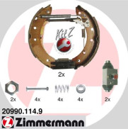 20990.114.9 Sada brzdových čelistí KIT Z ZIMMERMANN