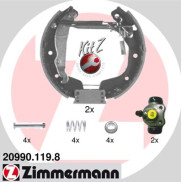 20990.119.8 Sada brzdových čelistí KIT Z ZIMMERMANN