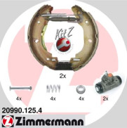 20990.125.4 ZIMMERMANN sada brzdových čeľustí 20990.125.4 ZIMMERMANN