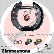 20990.129.9 Sada brzdových čelistí KIT Z ZIMMERMANN