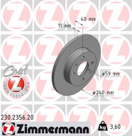 230.2356.20 Brzdový kotouč COAT Z ZIMMERMANN