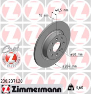 230.2371.20 Brzdový kotouč COAT Z ZIMMERMANN