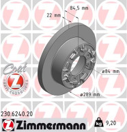 230.6240.20 Brzdový kotouč COAT Z ZIMMERMANN