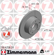 230.6258.20 Brzdový kotouč COAT Z ZIMMERMANN