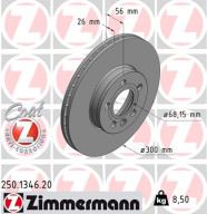 250.1346.20 Brzdový kotouč COAT Z ZIMMERMANN