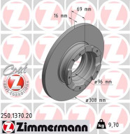 250.1370.20 Brzdový kotouč COAT Z ZIMMERMANN