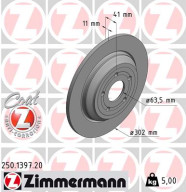 250.1397.20 Brzdový kotouč COAT Z ZIMMERMANN