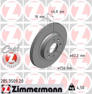 285.3509.20 Brzdový kotouč COAT Z ZIMMERMANN