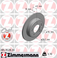 285.3528.20 Brzdový kotouč COAT Z ZIMMERMANN