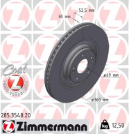 285.3548.20 ZIMMERMANN brzdový kotúč 285.3548.20 ZIMMERMANN
