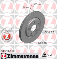 290.2262.20 Brzdový kotouč COAT Z ZIMMERMANN