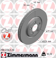 290.2263.20 Brzdový kotouč COAT Z ZIMMERMANN