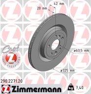 290.2271.20 Brzdový kotouč COAT Z ZIMMERMANN