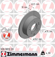 320.3812.20 Brzdový kotouč COAT Z ZIMMERMANN