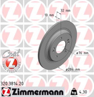 320.3814.20 Brzdový kotouč COAT Z ZIMMERMANN