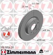 370.3054.20 ZIMMERMANN brzdový kotúč 370.3054.20 ZIMMERMANN