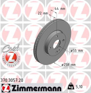 370.3057.20 Brzdový kotouč COAT Z ZIMMERMANN