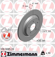 370.3085.20 Brzdový kotouč COAT Z ZIMMERMANN