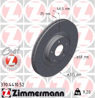 370.4410.52 Brzdový kotouč SPORT BRAKE DISC COAT Z ZIMMERMANN
