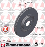 370.4411.20 ZIMMERMANN brzdový kotúč 370.4411.20 ZIMMERMANN