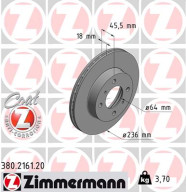 380.2161.20 ZIMMERMANN brzdový kotúč 380.2161.20 ZIMMERMANN