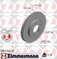 380.2164.20 Brzdový kotouč COAT Z ZIMMERMANN