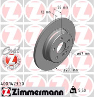 400.1423.20 ZIMMERMANN brzdový kotúč 400.1423.20 ZIMMERMANN