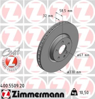 400.5509.20 Brzdový kotouč COAT Z ZIMMERMANN