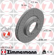 400.5544.20 Brzdový kotouč COAT Z ZIMMERMANN