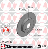 405.4102.20 Brzdový kotouč COAT Z ZIMMERMANN