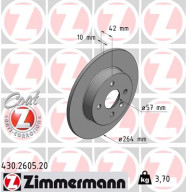 430.2605.20 Brzdový kotouč COAT Z ZIMMERMANN