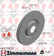 440.3130.20 Brzdový kotouč COAT Z ZIMMERMANN